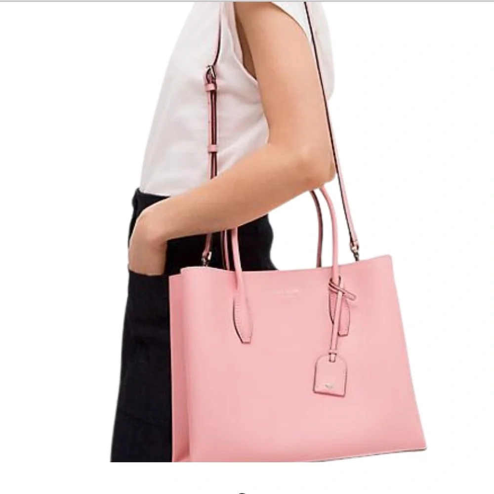 kate spade Pink Leather Satchel Tote